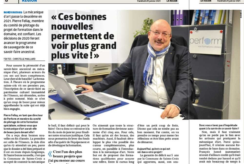 La mécanique d’art passe la 2ème en 2021